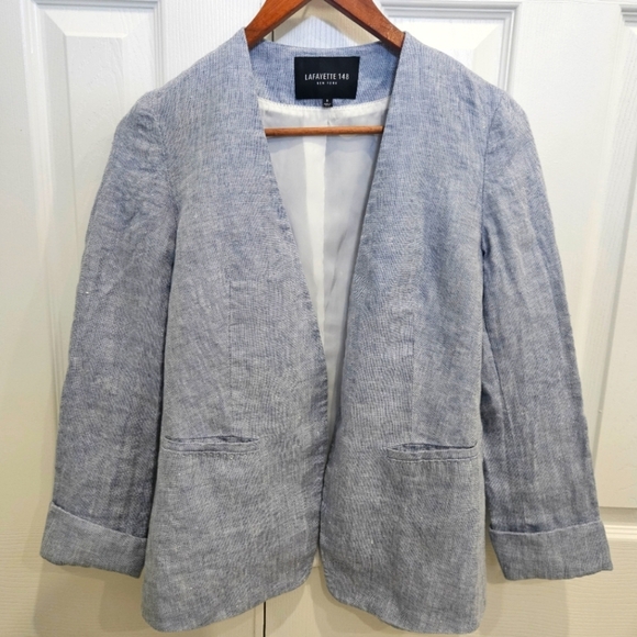 Lafayette 148 New York Jackets & Blazers - Lafayette 148 New York Women's Linen Blazer Size 0